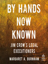 Cover image for By Hands Now Known